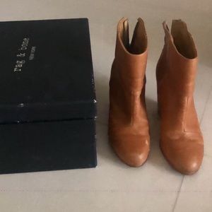 Rag and Bone Sable leather boots